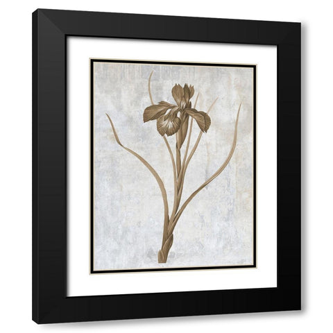 Earth Balance 3 Black Modern Wood Framed Art Print with Double Matting by Lewis, Sheldon