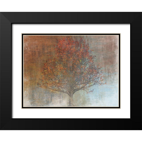 Under The Shaded Tree 2 Black Modern Wood Framed Art Print with Double Matting by Lewis, Sheldon