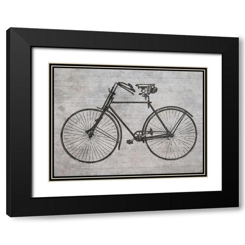 Ride Into The Future Black Modern Wood Framed Art Print with Double Matting by Lewis, Sheldon