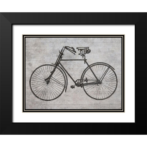 Ride Into The Future Black Modern Wood Framed Art Print with Double Matting by Lewis, Sheldon