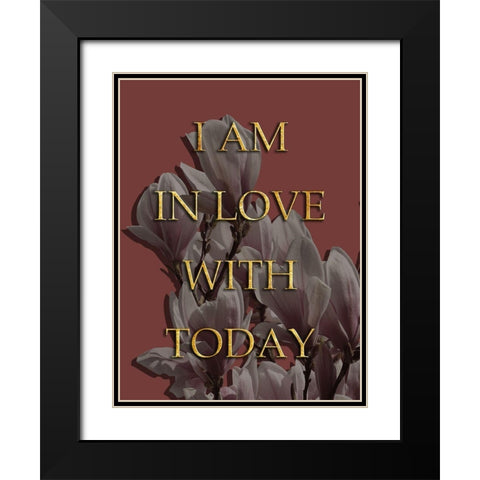LoveToday Black Modern Wood Framed Art Print with Double Matting by Lewis, Sheldon
