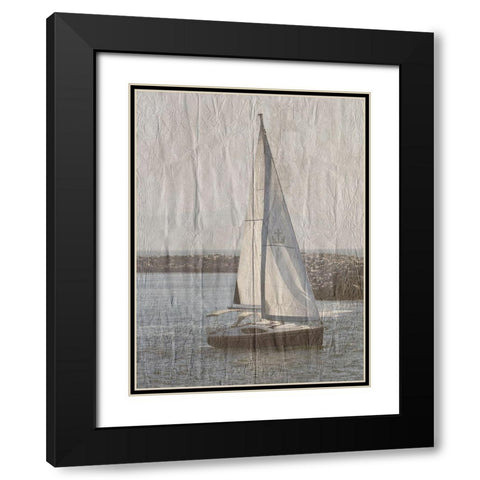 Yacht Club 4 Black Modern Wood Framed Art Print with Double Matting by Lewis, Sheldon