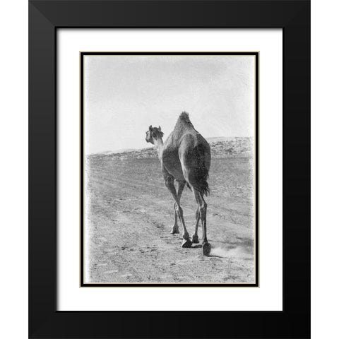 On My Way 2 Black Modern Wood Framed Art Print with Double Matting by Lewis, Sheldon