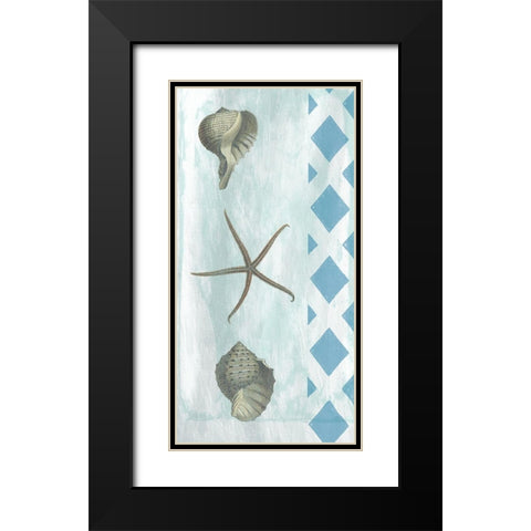 Tranquility 2 Black Modern Wood Framed Art Print with Double Matting by Lewis, Sheldon