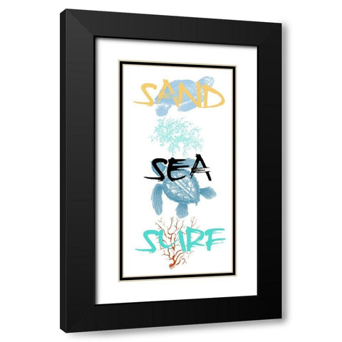 Deep Sea Dive 2 Black Modern Wood Framed Art Print with Double Matting by Lewis, Sheldon