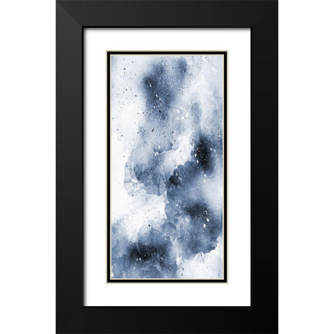 Midnight Blues 2 Black Modern Wood Framed Art Print with Double Matting by Lewis, Sheldon