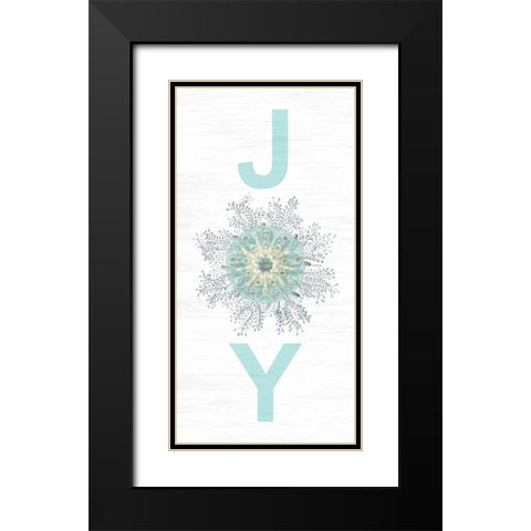 Coast To Joy Black Modern Wood Framed Art Print with Double Matting by Lewis, Sheldon