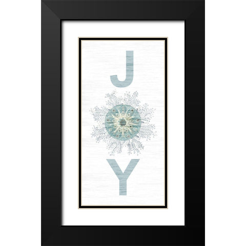 Coast To Joy Black Modern Wood Framed Art Print with Double Matting by Lewis, Sheldon