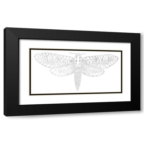 Floating Angel Black Modern Wood Framed Art Print with Double Matting by Lewis, Sheldon