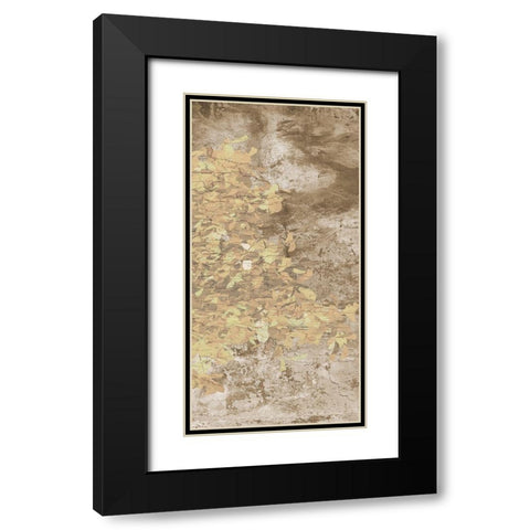 Natures Cluster 4 Black Modern Wood Framed Art Print with Double Matting by Lewis, Sheldon