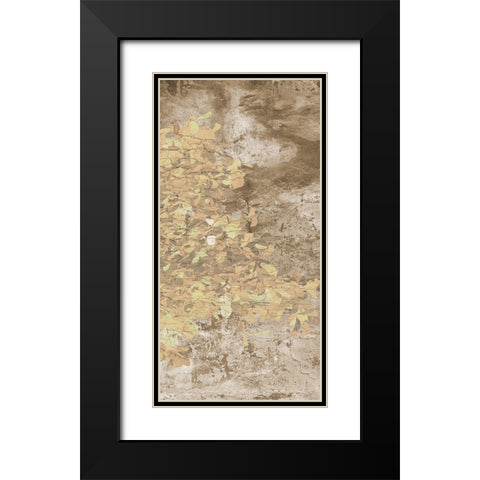 Natures Cluster 4 Black Modern Wood Framed Art Print with Double Matting by Lewis, Sheldon