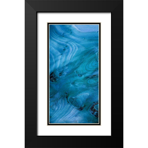 Martnique 1 Black Modern Wood Framed Art Print with Double Matting by Lewis, Sheldon