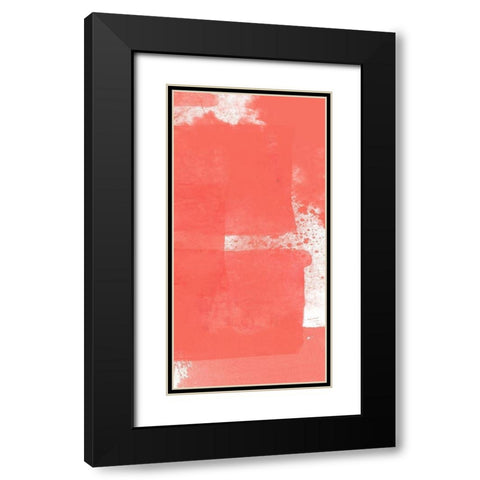 Coral Den 1 Black Modern Wood Framed Art Print with Double Matting by Lewis, Sheldon