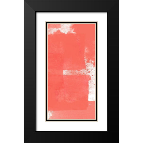 Coral Den 1 Black Modern Wood Framed Art Print with Double Matting by Lewis, Sheldon