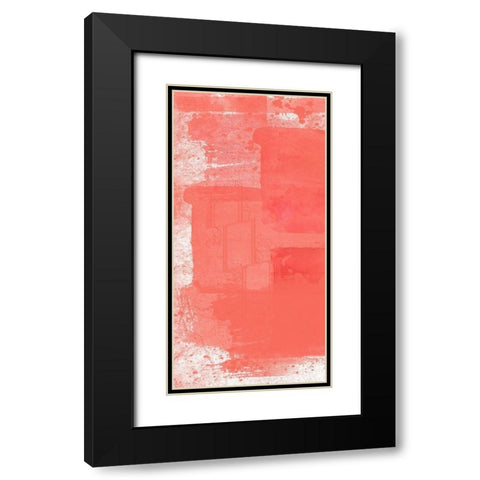 Coral Den 2 Black Modern Wood Framed Art Print with Double Matting by Lewis, Sheldon