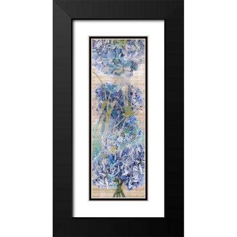 Hydragea 1 Black Modern Wood Framed Art Print with Double Matting by Butcher, Sarah