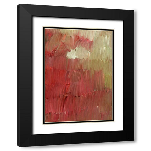 Burning Hot Black Modern Wood Framed Art Print with Double Matting by Butcher, Sarah