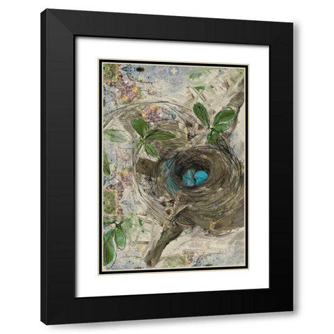 The Nest Black Modern Wood Framed Art Print with Double Matting by Butcher, Sarah