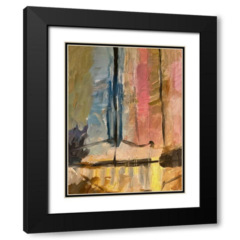 Cathedral Black Modern Wood Framed Art Print with Double Matting by Butcher, Sarah
