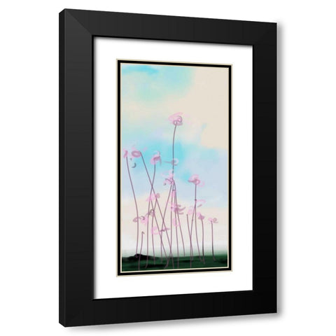 Mellow Meadow 1 Black Modern Wood Framed Art Print with Double Matting by Butcher, Sarah