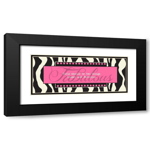 Fabulous Black Modern Wood Framed Art Print with Double Matting by Greene, Taylor