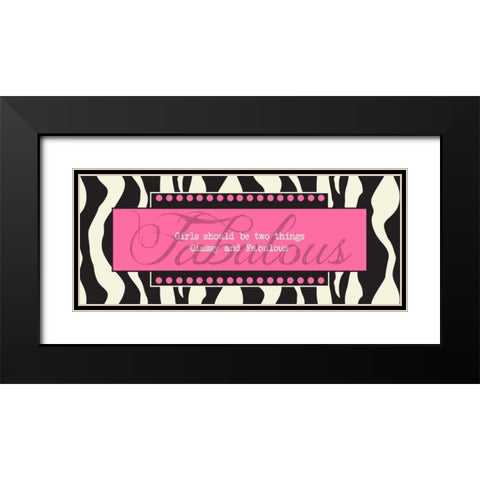 Fabulous Black Modern Wood Framed Art Print with Double Matting by Greene, Taylor