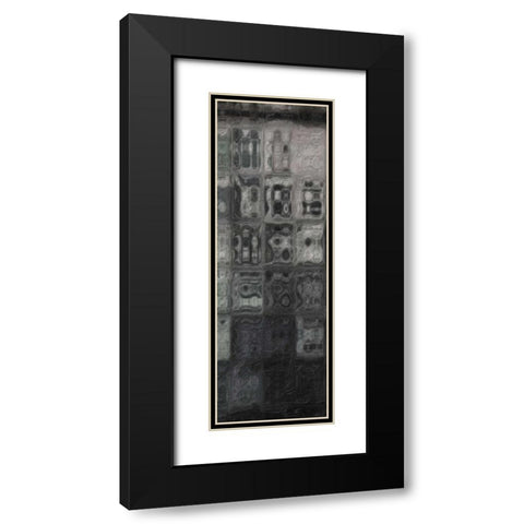 PORTICO I Black Modern Wood Framed Art Print with Double Matting by Greene, Taylor