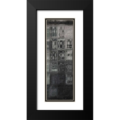 PORTICO I Black Modern Wood Framed Art Print with Double Matting by Greene, Taylor