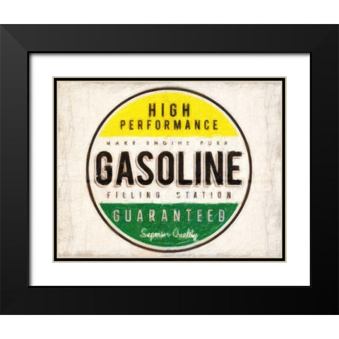HIGH  PERFORMANCE Black Modern Wood Framed Art Print with Double Matting by Greene, Taylor