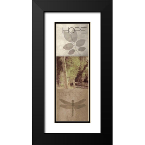 SIlhouette Beauty  C Black Modern Wood Framed Art Print with Double Matting by Greene, Taylor