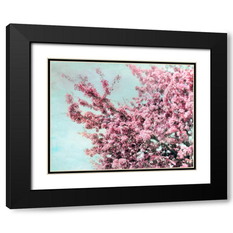 Blossoming Spring Black Modern Wood Framed Art Print with Double Matting by Telik, Tracey