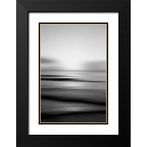 Tropical Sorbet BW Black Modern Wood Framed Art Print with Double Matting by Telik, Tracey