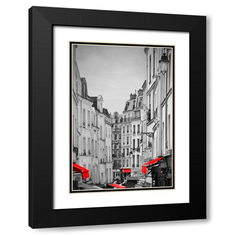 Between The Mouftard 2 Black Modern Wood Framed Art Print with Double Matting by Telik, Tracey