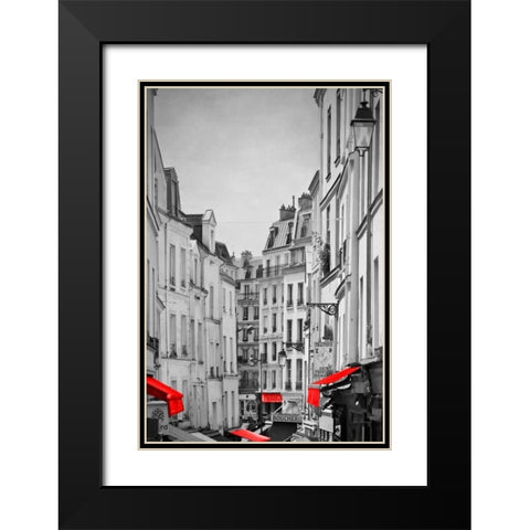 Between The Mouftard 2 Black Modern Wood Framed Art Print with Double Matting by Telik, Tracey