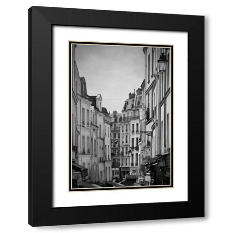 Between The Mouftard 1 Black Modern Wood Framed Art Print with Double Matting by Telik, Tracey