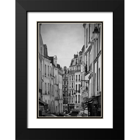 Between The Mouftard 1 Black Modern Wood Framed Art Print with Double Matting by Telik, Tracey