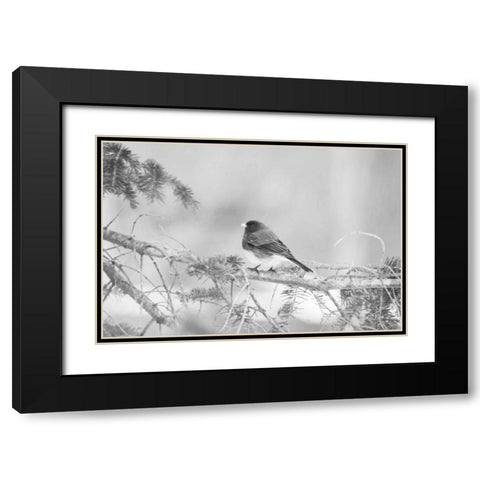 Waiting On The World To Change Black Modern Wood Framed Art Print with Double Matting by Jordan, Elizabeth