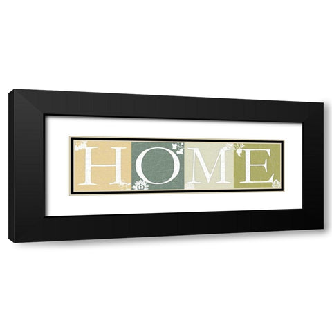 Home Black Modern Wood Framed Art Print with Double Matting by Pazan, Tony