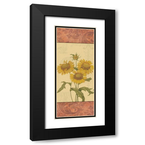Utica Black Modern Wood Framed Art Print with Double Matting by Pazan, Tony