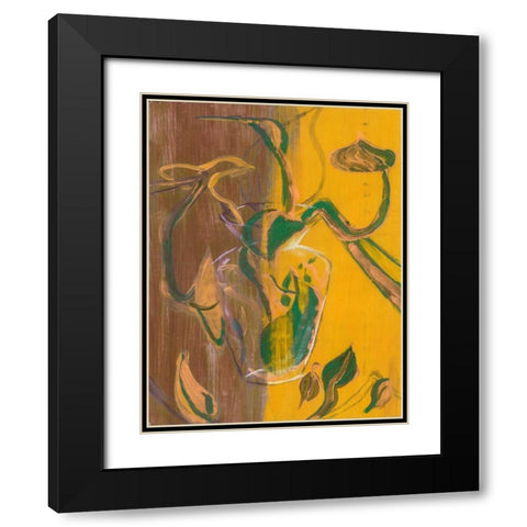 Prospect Black Modern Wood Framed Art Print with Double Matting by Pazan, Tony