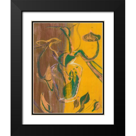 Prospect Black Modern Wood Framed Art Print with Double Matting by Pazan, Tony