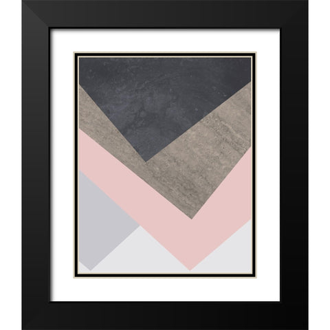 Scandinavian Prints 2 Black Modern Wood Framed Art Print with Double Matting by Urban Epiphany