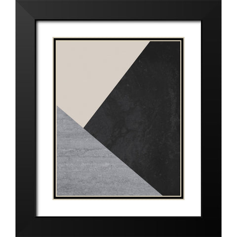 Scandinavian Prints 3 Black Modern Wood Framed Art Print with Double Matting by Urban Epiphany