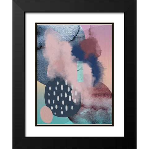 Florating Black Modern Wood Framed Art Print with Double Matting by Urban Epiphany