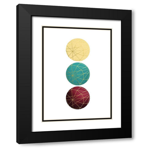 Still Tones Black Modern Wood Framed Art Print with Double Matting by Urban Epiphany