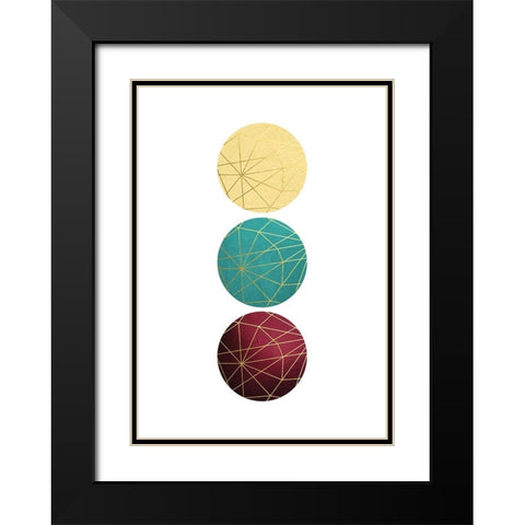 Still Tones Black Modern Wood Framed Art Print with Double Matting by Urban Epiphany