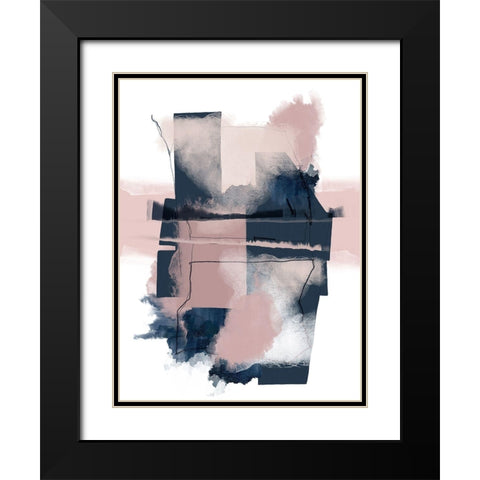 Juxtaposed Reality 1 Black Modern Wood Framed Art Print with Double Matting by Urban Epiphany