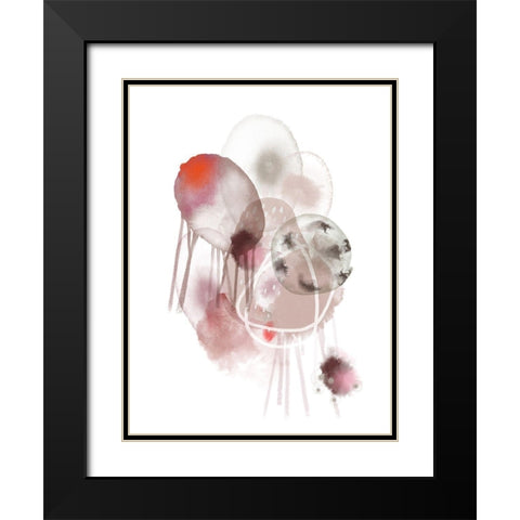 New Friendship Black Modern Wood Framed Art Print with Double Matting by Urban Epiphany