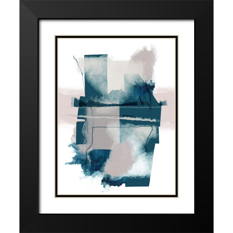 Juxtaposed Reality 1 Black Modern Wood Framed Art Print with Double Matting by Urban Epiphany