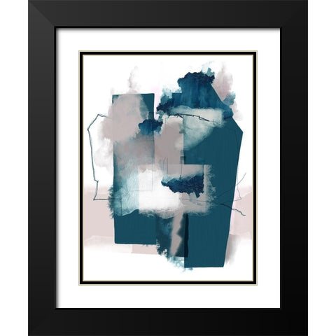 Jusxtaposed Reality 2 Black Modern Wood Framed Art Print with Double Matting by Urban Epiphany